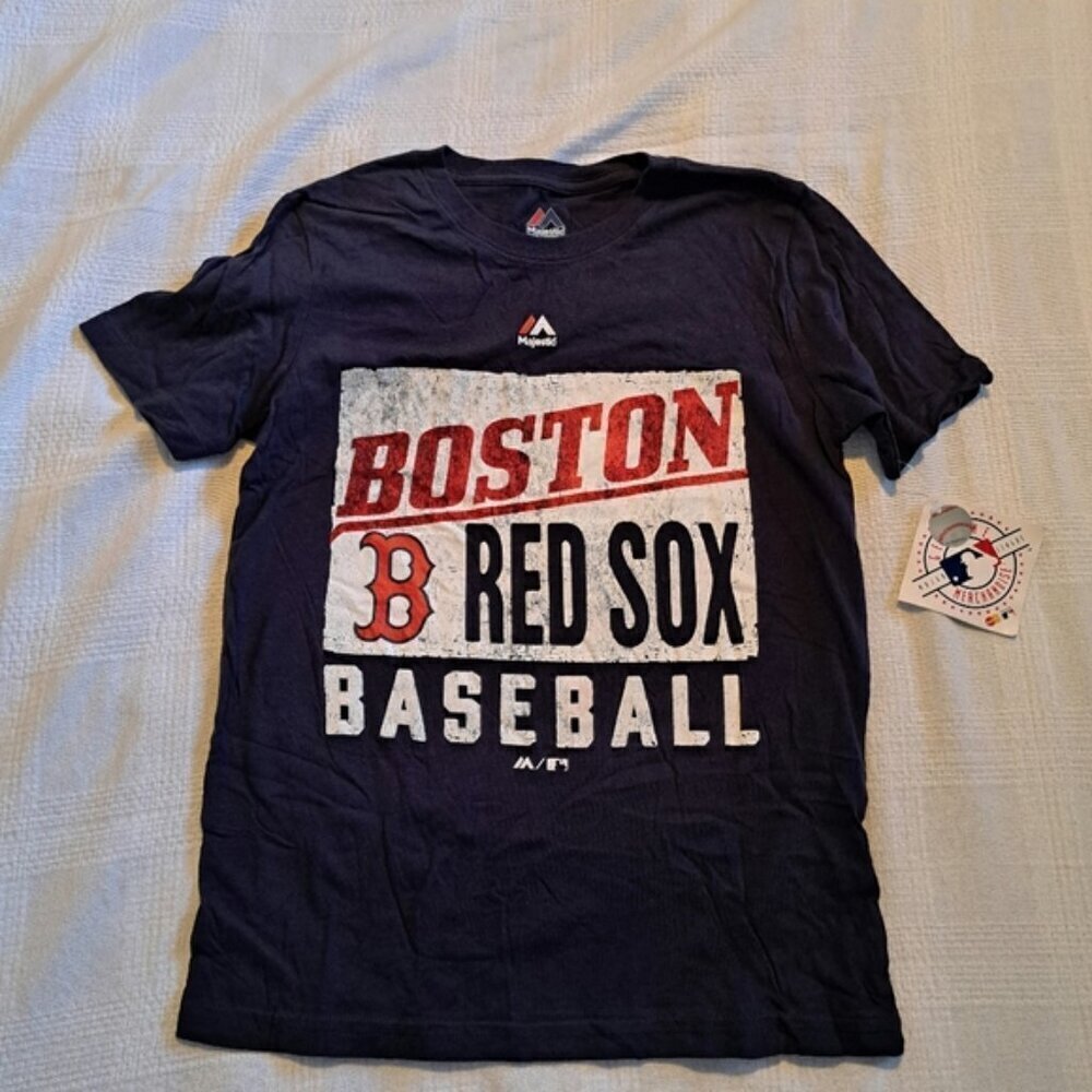 Boston Red Sox boys size Small or 8 short sleeve shirt, NWT